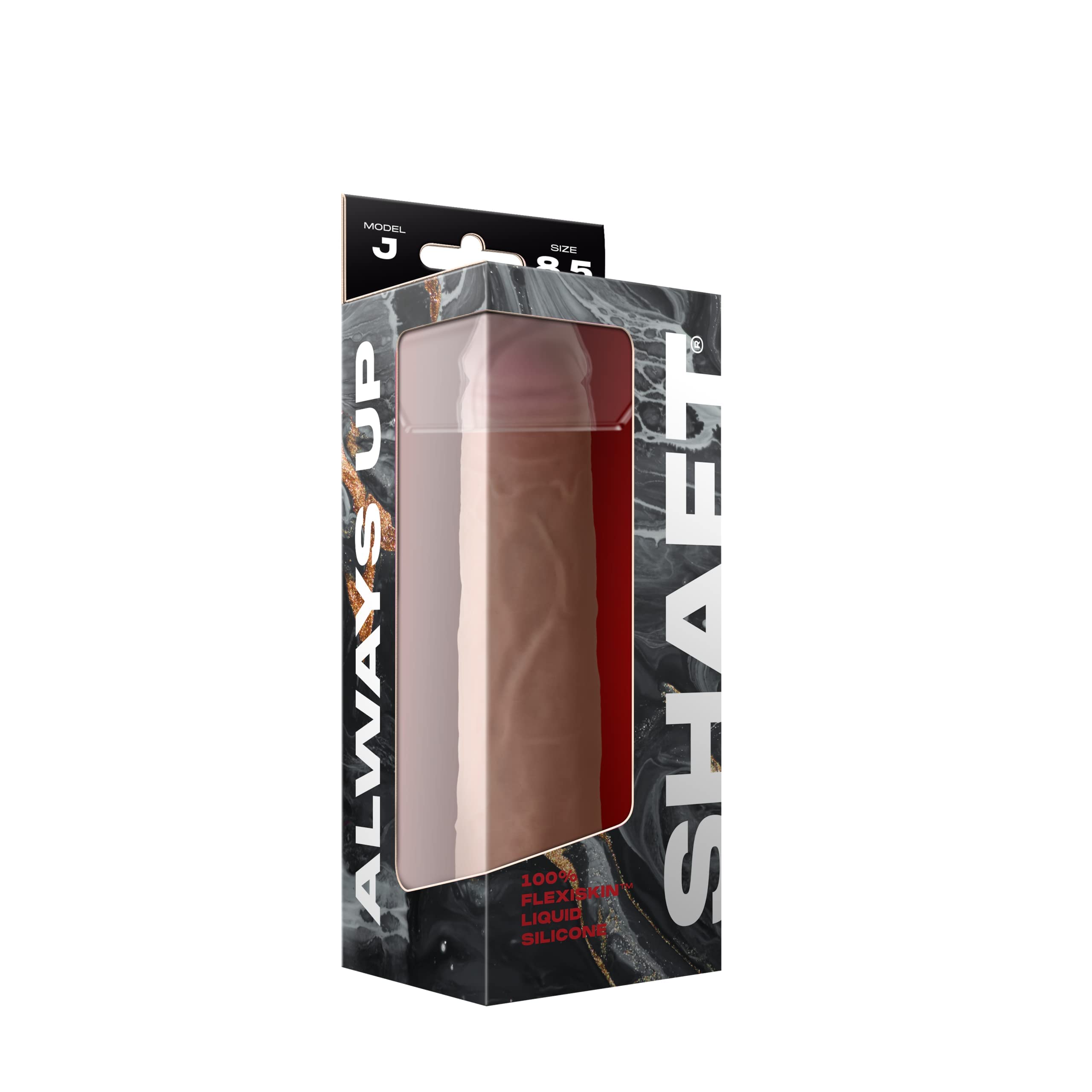 Shaft J Liquide Silicone Dong 8.5in Pine