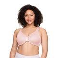 Warners Signature Support Cushioned Underwire for Support and Comfort Underwire Unlined Full-Coverage Bra 35002A Rosewater