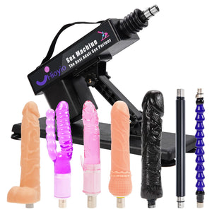 Sex Macine Automatic Thrusting Dildo Machine for Men with 7 Adult Realistic Dildo Attachments for Women Fucking Sex Toys for Cou