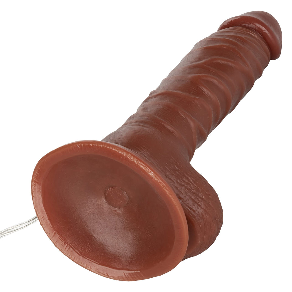 California Exotic Novelties Mr. Just Right Elite Eight, Brown