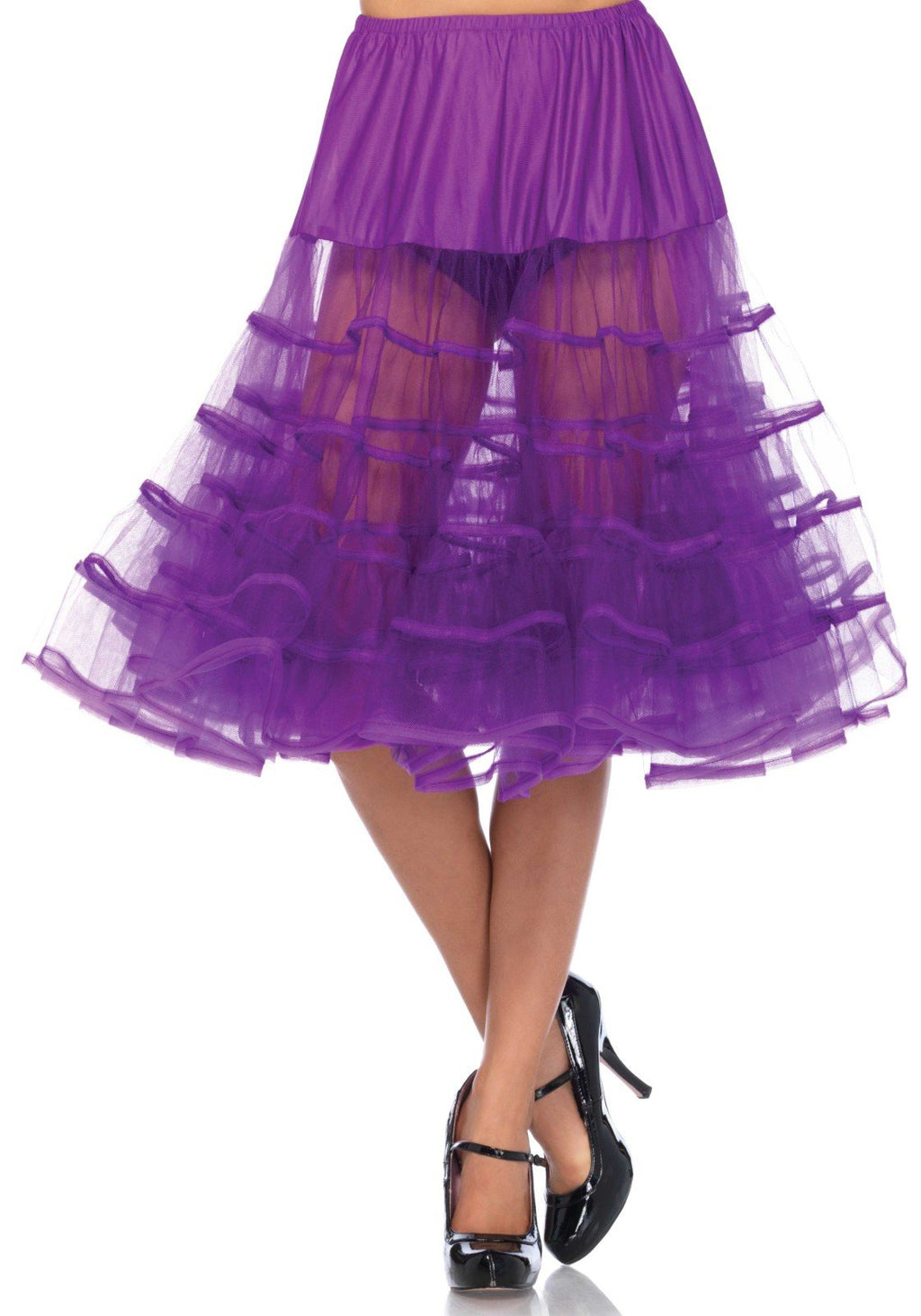 Mid-Length Petticoat O/S GRAPE