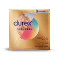 Condoms for Sex, Non Latex Durex Avanti Bare Real Feel Lubricated Condoms, 24 Count, Non Latex Condoms for Men with Natural Skin