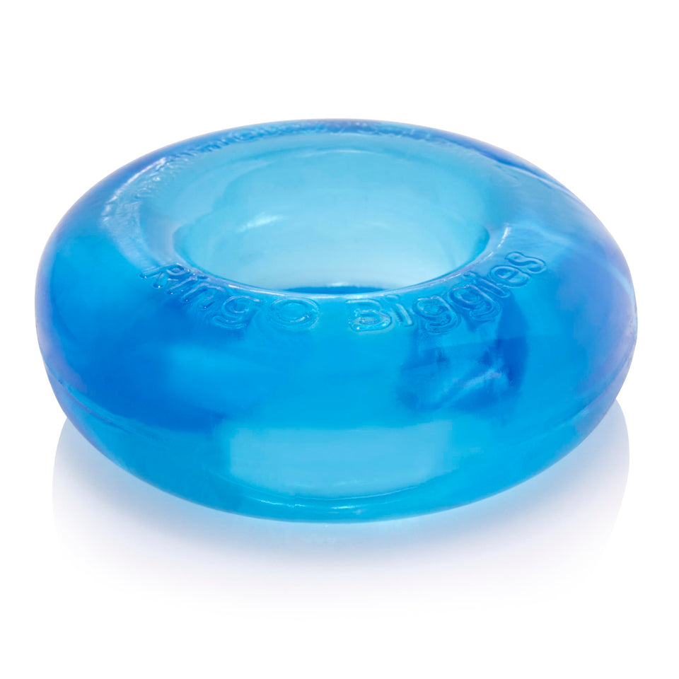 Screaming O Ringo Biggies,Blue - Iconic Award Winning Cock Ring, Disposable Cock Ring - Penis Ring, Increase Pleasure - Couple S