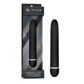 Blush Novelties Luxuriate - Elegant Satin Smooth Powerful Wand Vibrator - Clitoral And G Spot Stimulator Sex Toy For Women - Bla
