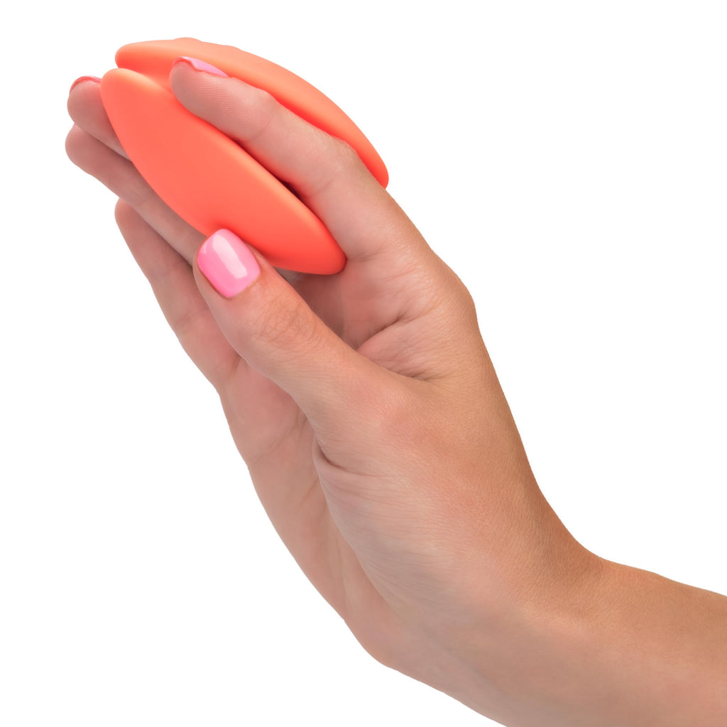 Calexotics Mini Marvels Marvelous Eggciter - Silicone Waterproof Compact Vibrator - 10 Function Rechargeable Vibe - Adult Sex Toy Massager For Couples - Blue
