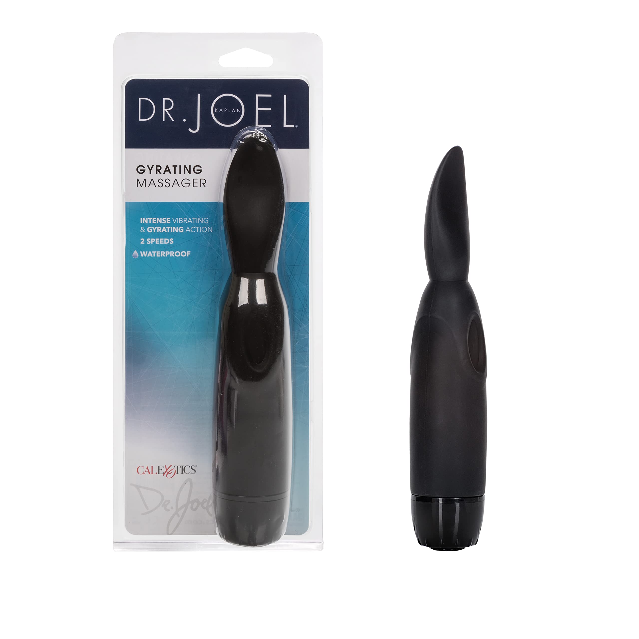 CalExotics Dr. Joel Kaplan Gyrating Flickering Tongue - Waterproof Vibrating Sex Toys for Couples - Wireless Adult Pleasure Toys