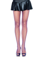 Leg Avenue Spandex Industrial Net tights, 1X-2X, PURPLE
