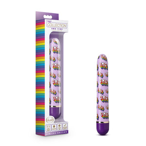 Blush The Collection Omg Slim Vibe - Pride 7 Bullet Vibrator Adjustable Strong Multi-Speeds Waterproof Ultra Hygienic Massager C
