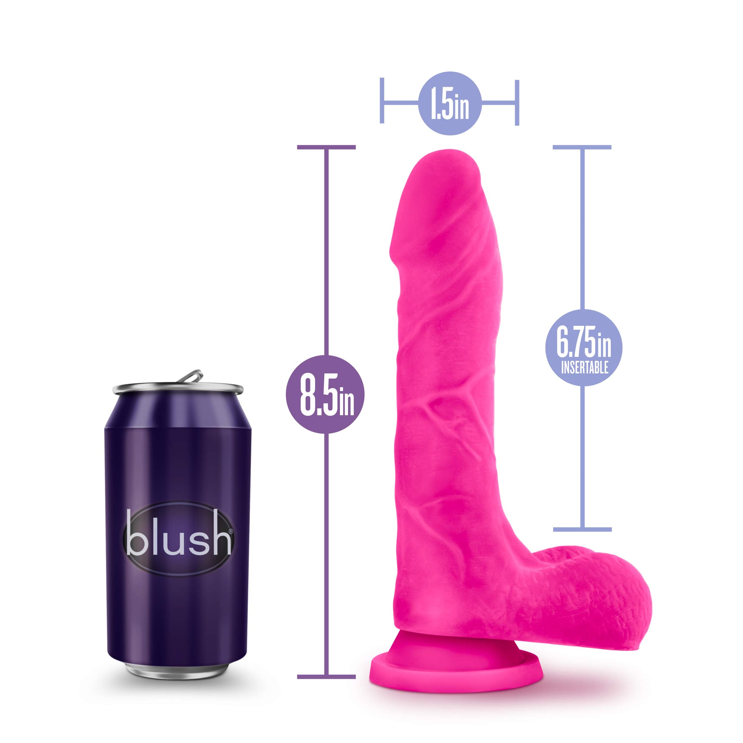 Au Natural - Bold - Thrill - 8.5in Pink