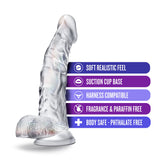 B Yours Diamond Luster 8In Clear