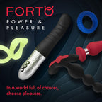Forto F-52: Cone Beads Black