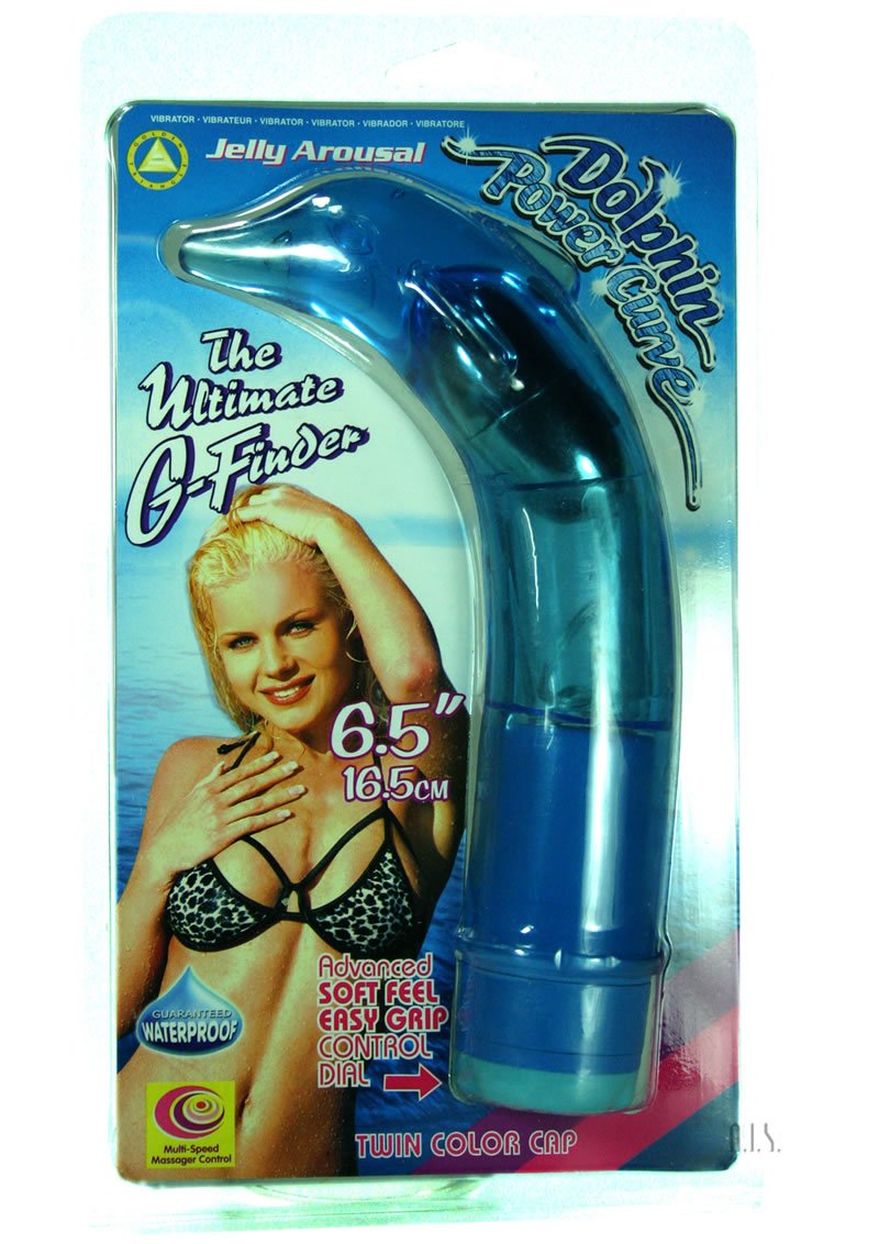 Golden Triangle Dolphin Power Curve Waterproof Vibrator