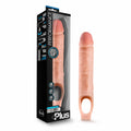 Blush Novelties Performance Plus - Purio Silicone Cock Sheath Realistic Penis Enlargement Extender - Thicken Penis 2, Extend 1.5