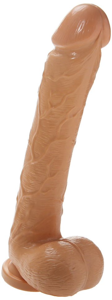 Nasswalk All American Whopper Straight Dong Waterproof, Flesh, 11 Inch