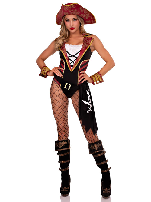 4 Pc Sultry Swashbuckler, Incl - Xs / Multicolor