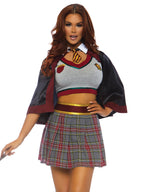 Leg Avenue 2 Pc Spellbinding School Girl, Multicolor Color