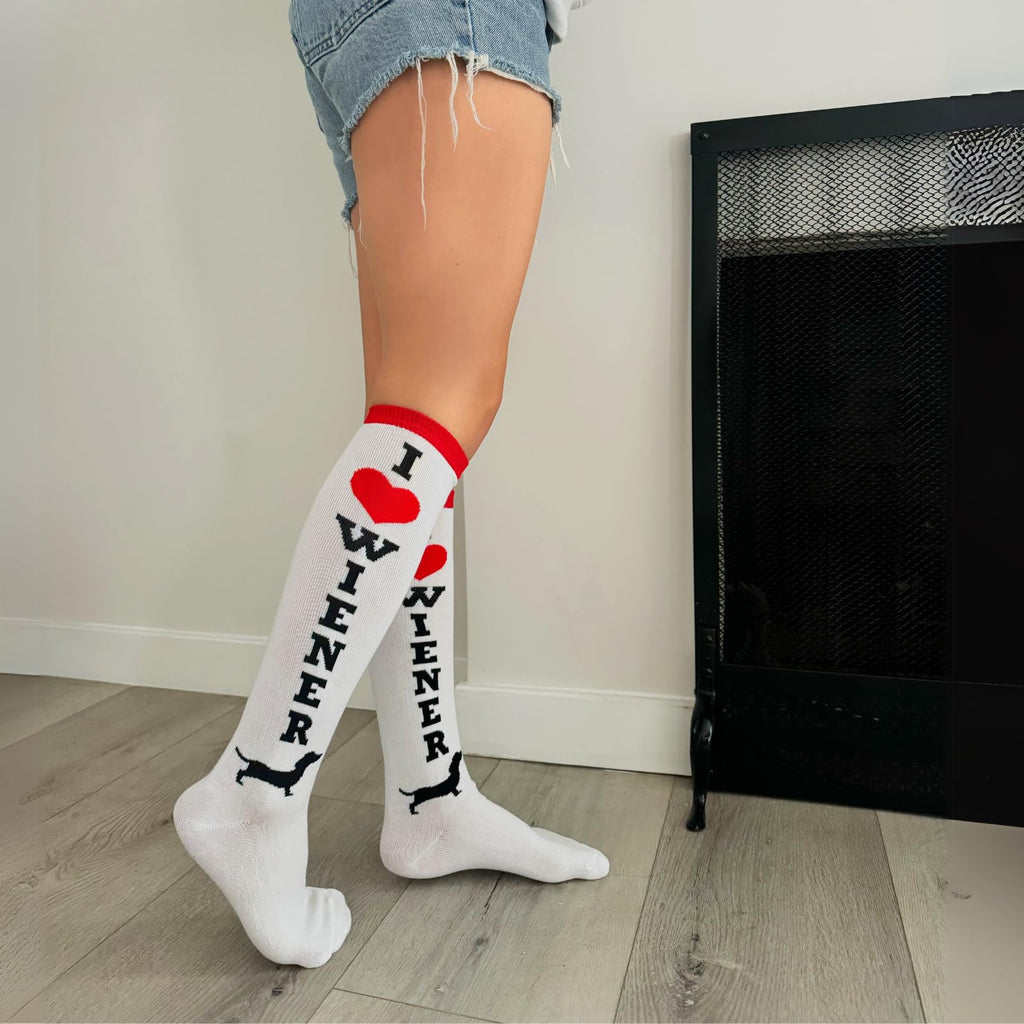 Wiener Dog Knee Highs.