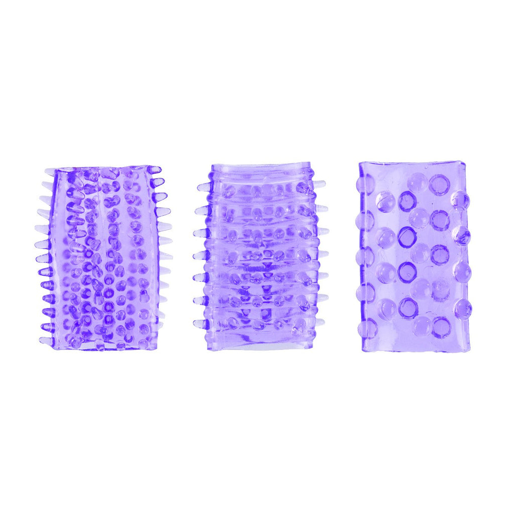California Exotics Senso Rings, Purple, 3-Pack