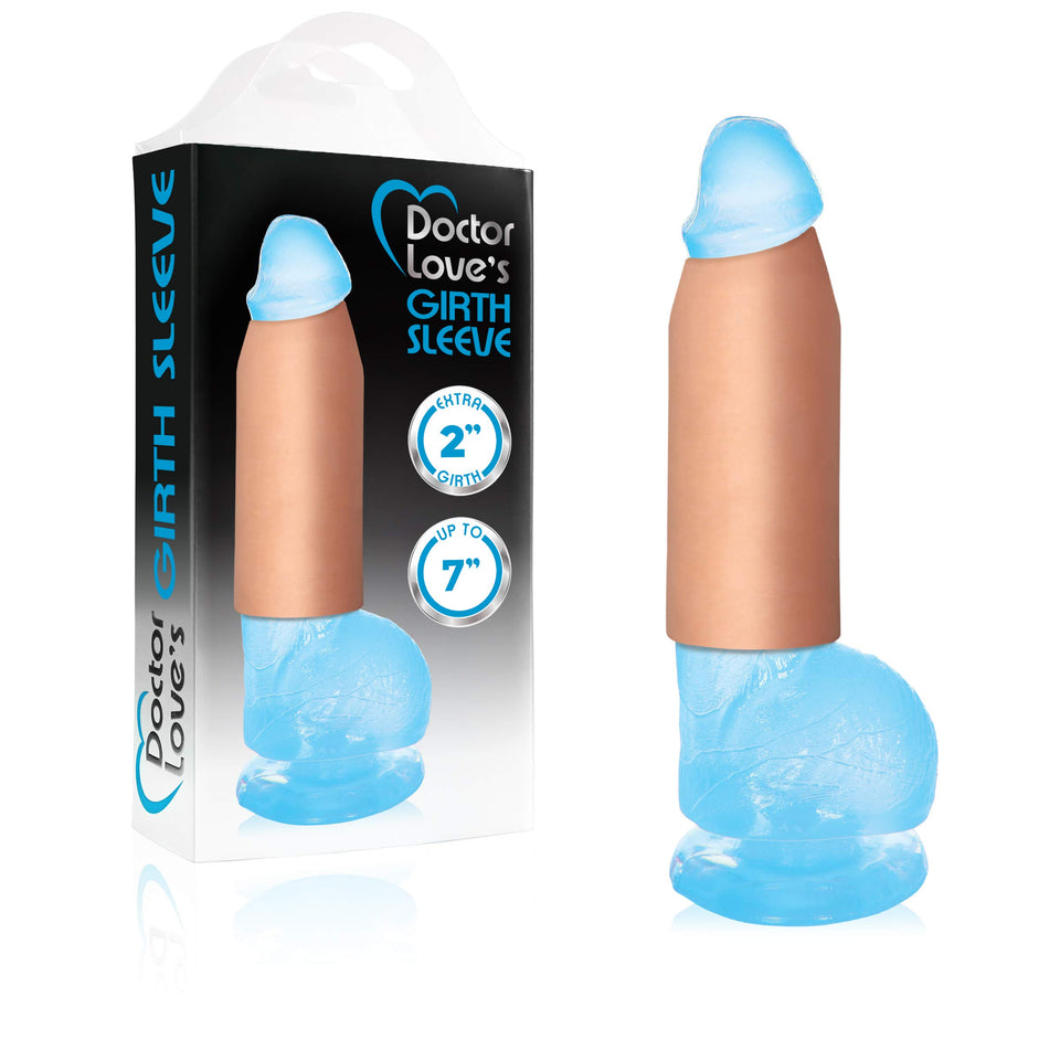 GIRTH SLEEVE 2IN EXTRA GIRTH LIGHT FLESH 7IN TRIM-TO-FIT