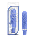 Blush Novelties Luxe Nimbus Mini - 4 3/4 Inch 10 Vibrating Functions Satin Smooth Silicone AAA Battery Compact Pocket Vibrator -