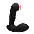 Alpha-Pro 7X P-Milker Silicone Prostate Stimulator with Milking Bead, Black