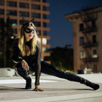 4Pc.Wicked Kitty,Zip Up Catsui