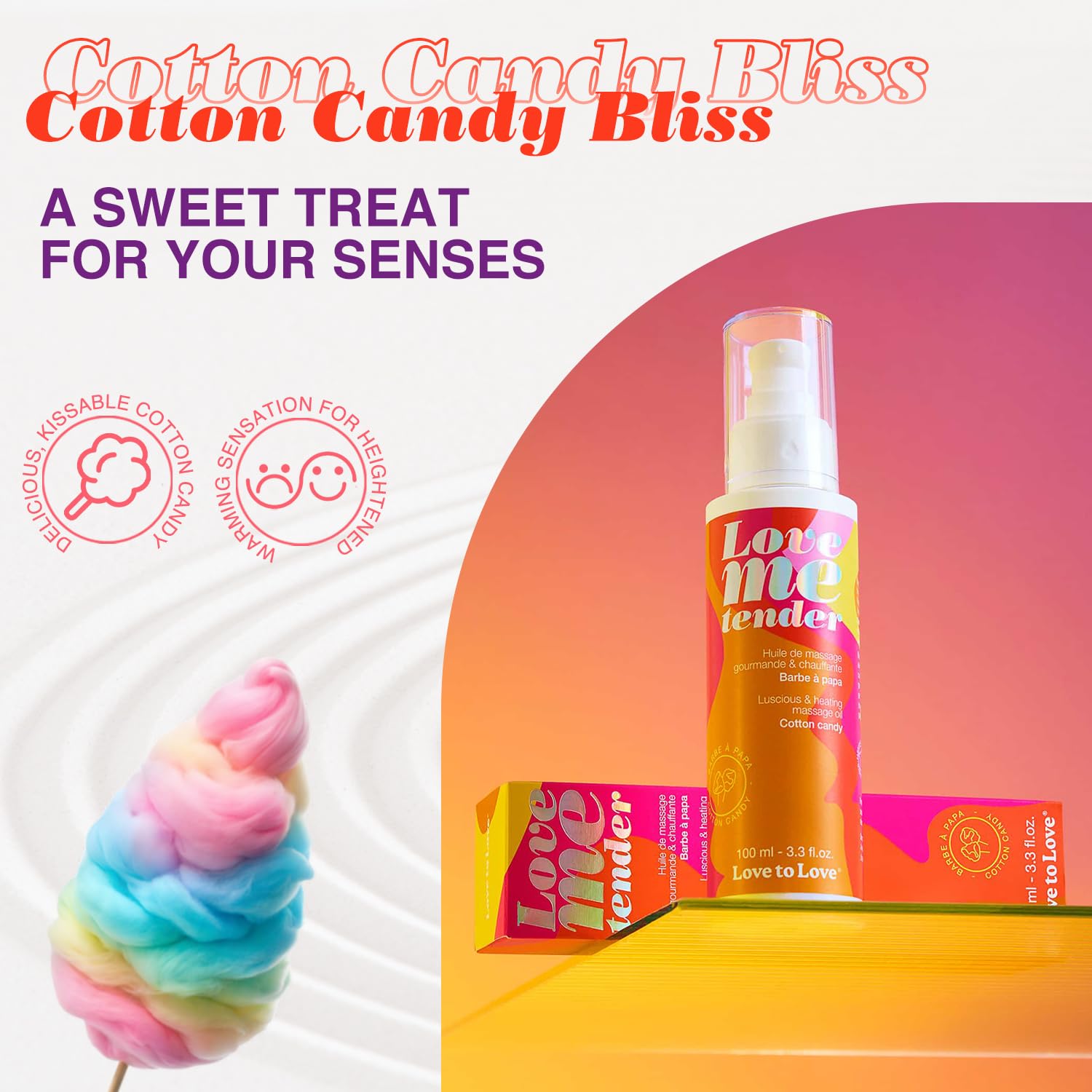 Love To Love Love Me Cotton Candy 3.3Oz
