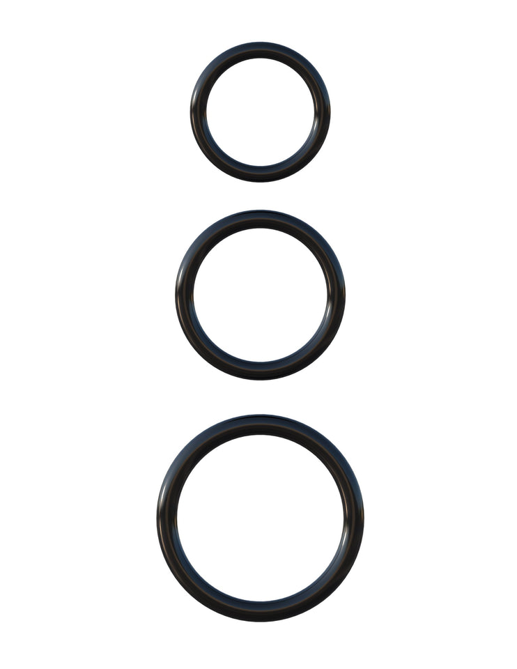 Fcr - Silicone 3-Ring Stamina Set