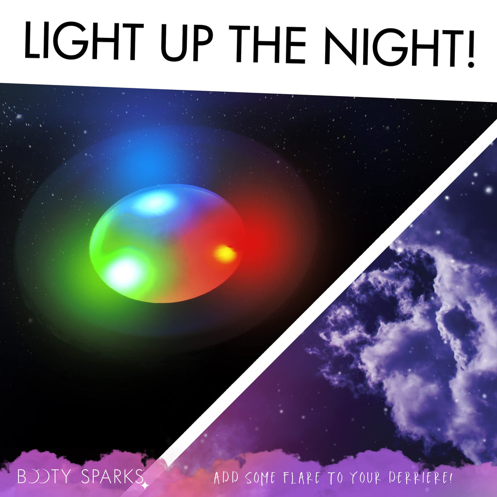 Light Up Anal Plug - Large