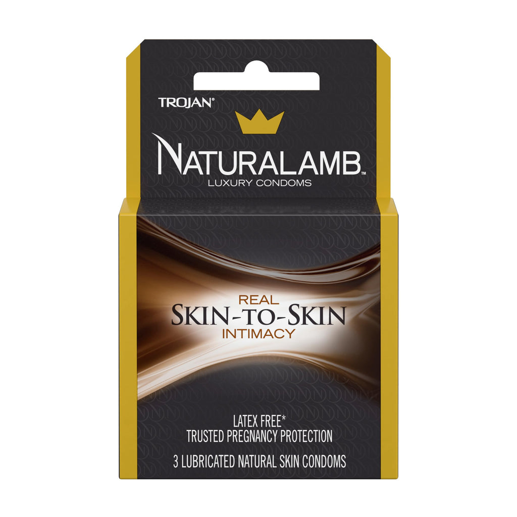Trojan Naturalamb Condoms (3 Pack)