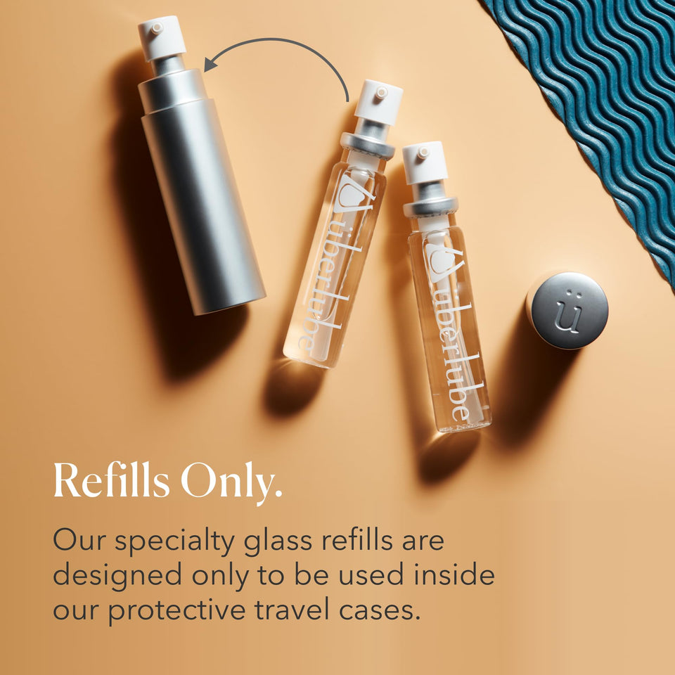 Uberlube Silicone Lube - Good to Go Travel Refill Unscented Silicone Lubricant Personal Lubrication : Latex-Safe Sex Lube Liquid