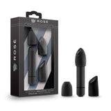 (D) ROSE EUPHORIA SINGLE SPEED BULLET W/ TIPS BLACK