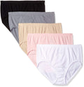 Fruit Of The Loom Womens Plus-Size 5 Pack Fit For Me Breathable Brief, Assorted, 13