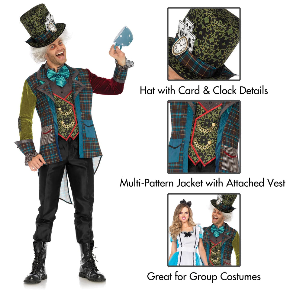 Leg Avenue Men'S Costume, Multi, Large