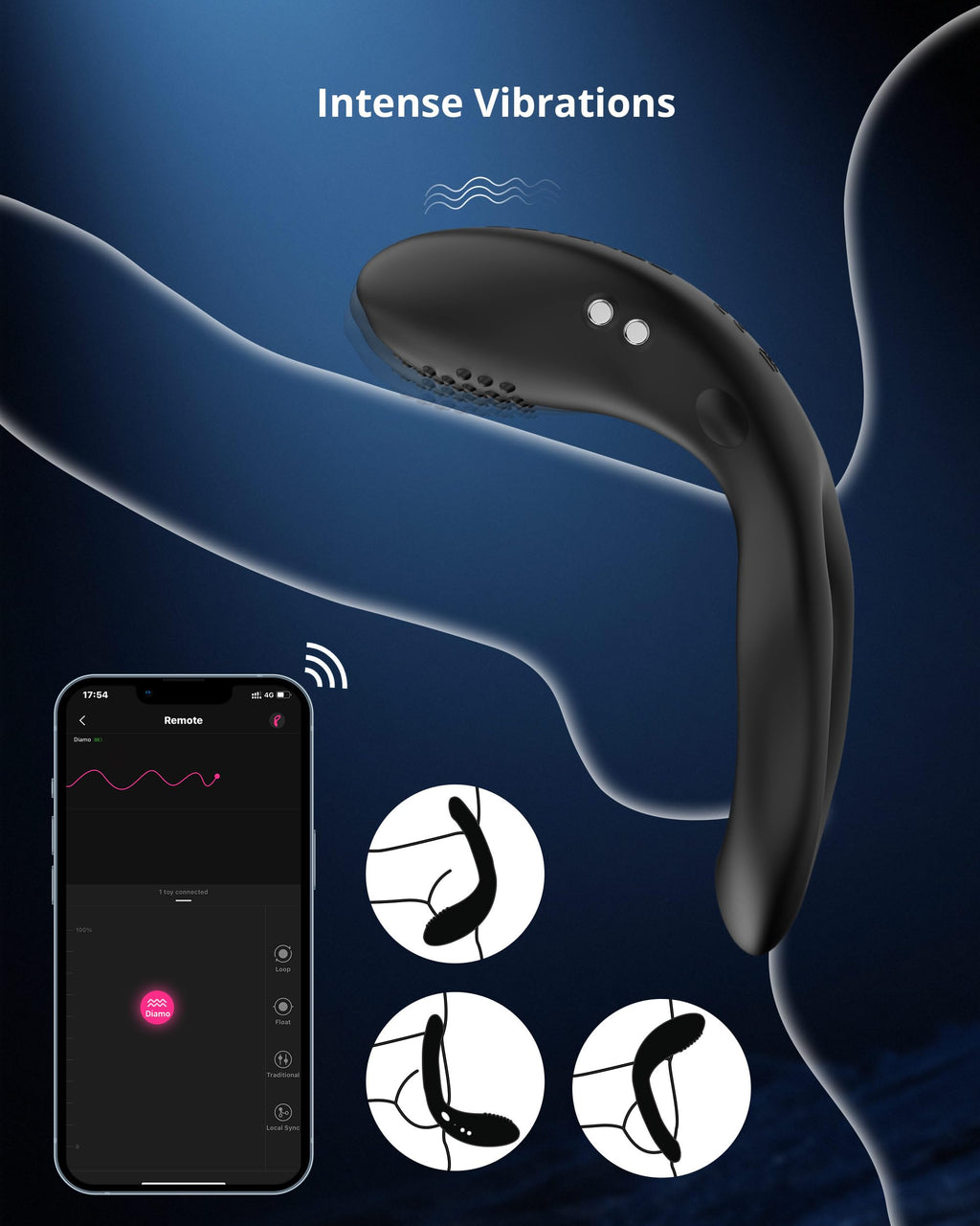 Lovense Diamo Vibrating Cockring