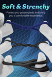 Silicone Penis Rings Set with 7 Different Sizes Cock Rings for Erection Enhancing, Long Lasting Stronger Men Sex Toy, Strechy Ad