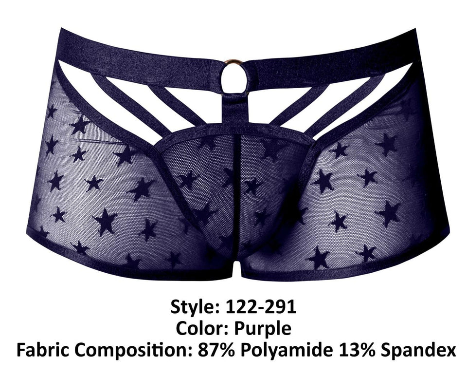 Love Star Short W/ Ring Purple Medium