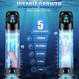 Penis Pump Male Sex Toys - ACUMUM Electric Sex Toys for Men Penis Extender with DIY App, Penis Pumps Enlarger, Dick Pussy Penile