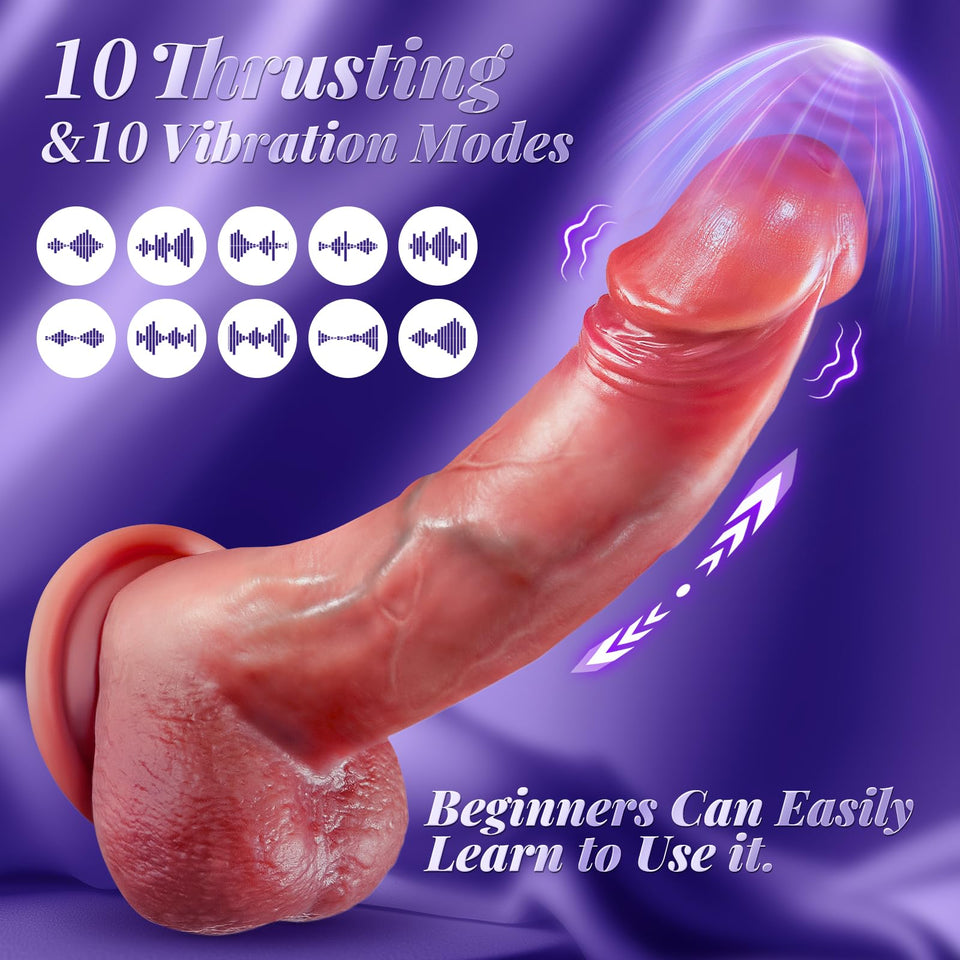 Sex Toy Thrusting Dildo Vibrator