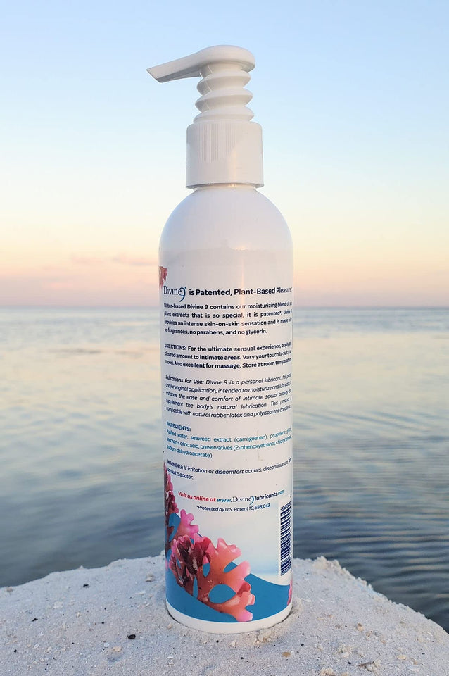 Divine 9 Water Based Lubricant Pump 250Ml