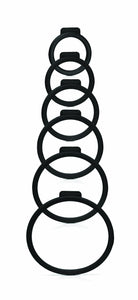 Tantus SexAdult Toys Silicone ORing Harness Set  100 UltraPremium Silicone Includes 6 Different Sizes for BDSM Toy collectio