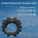 Vibrating Penis Sleeve Cock Ring, Couples Adult Sex Toys for Men Women, Penis Ring Vibrator Penis Extender for G Spot Stimulatio