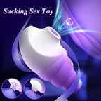 Sucking Vibrator Women Sex Toys - Bszone Conch Adult Sex Toys Clitoral Nipple Suction Vibrators with 10 Sucking Modes, Wide Open
