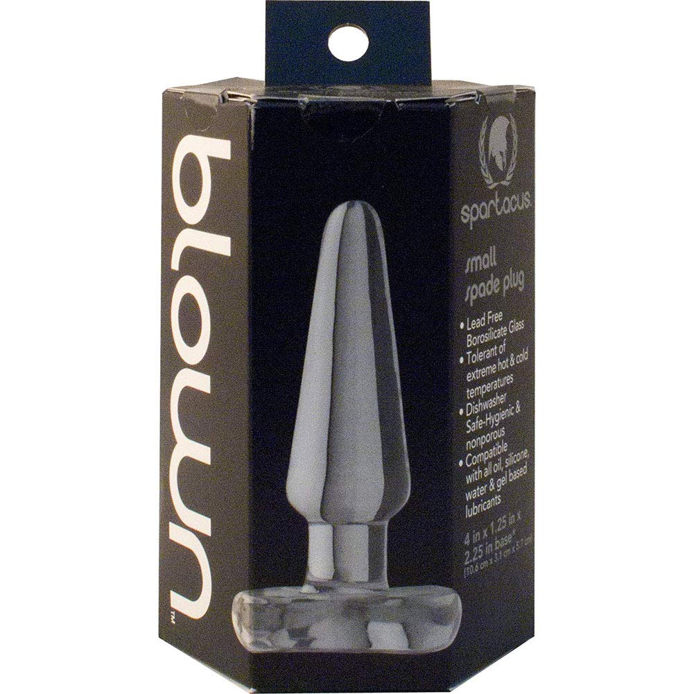 (Wd) Spade Anal Plug Clear Sma