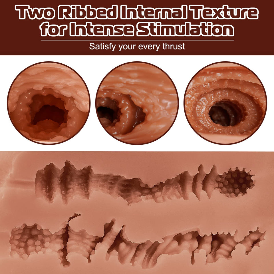 BIG SHOCKED Pocket Pussy for Men - Male Sex Toys Self Pleasuring Mens Sex Dolls Male Masturbators Realistic Adult Sex Doll Strok
