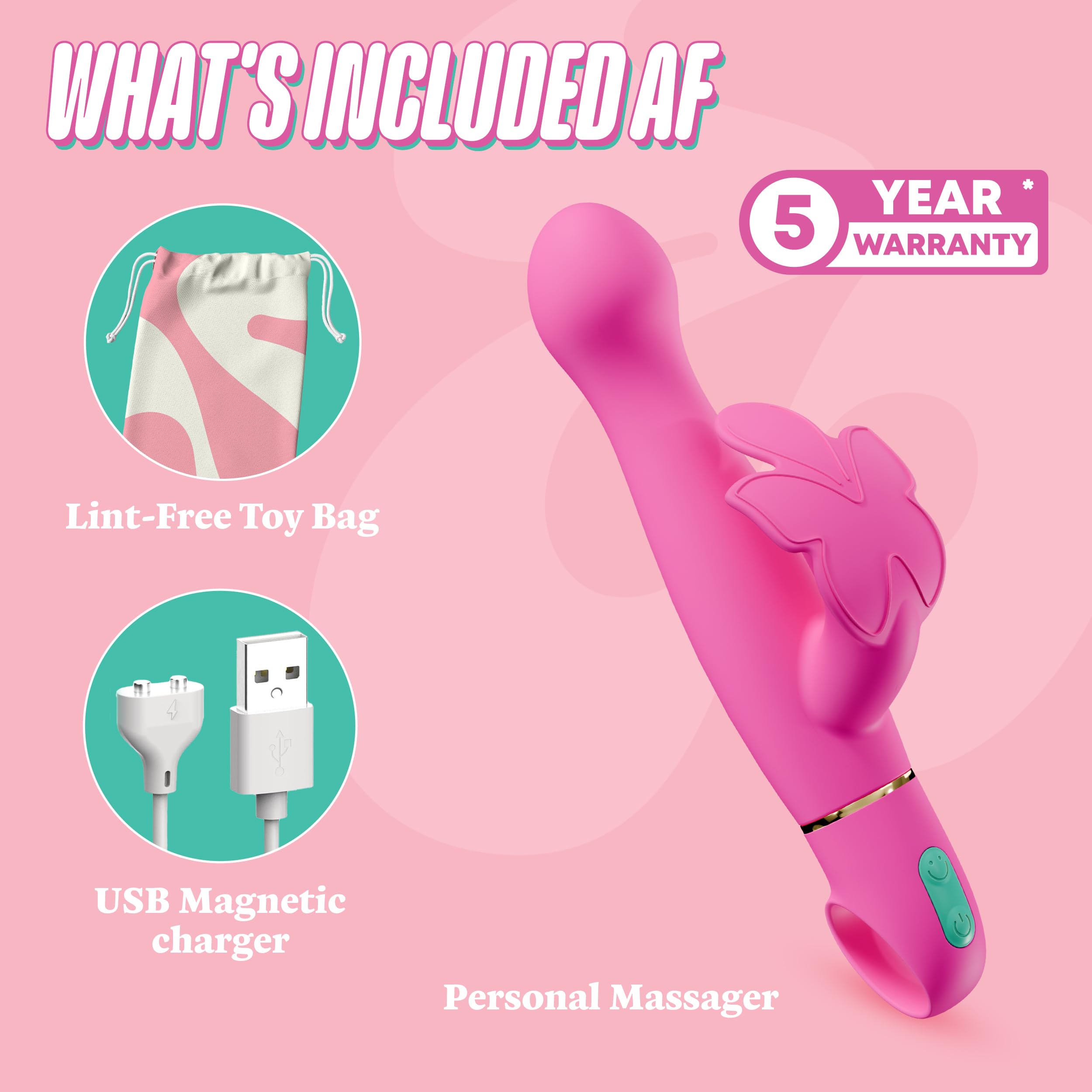 Aria Naughty AF 2.0 Recharge Vibe Plum