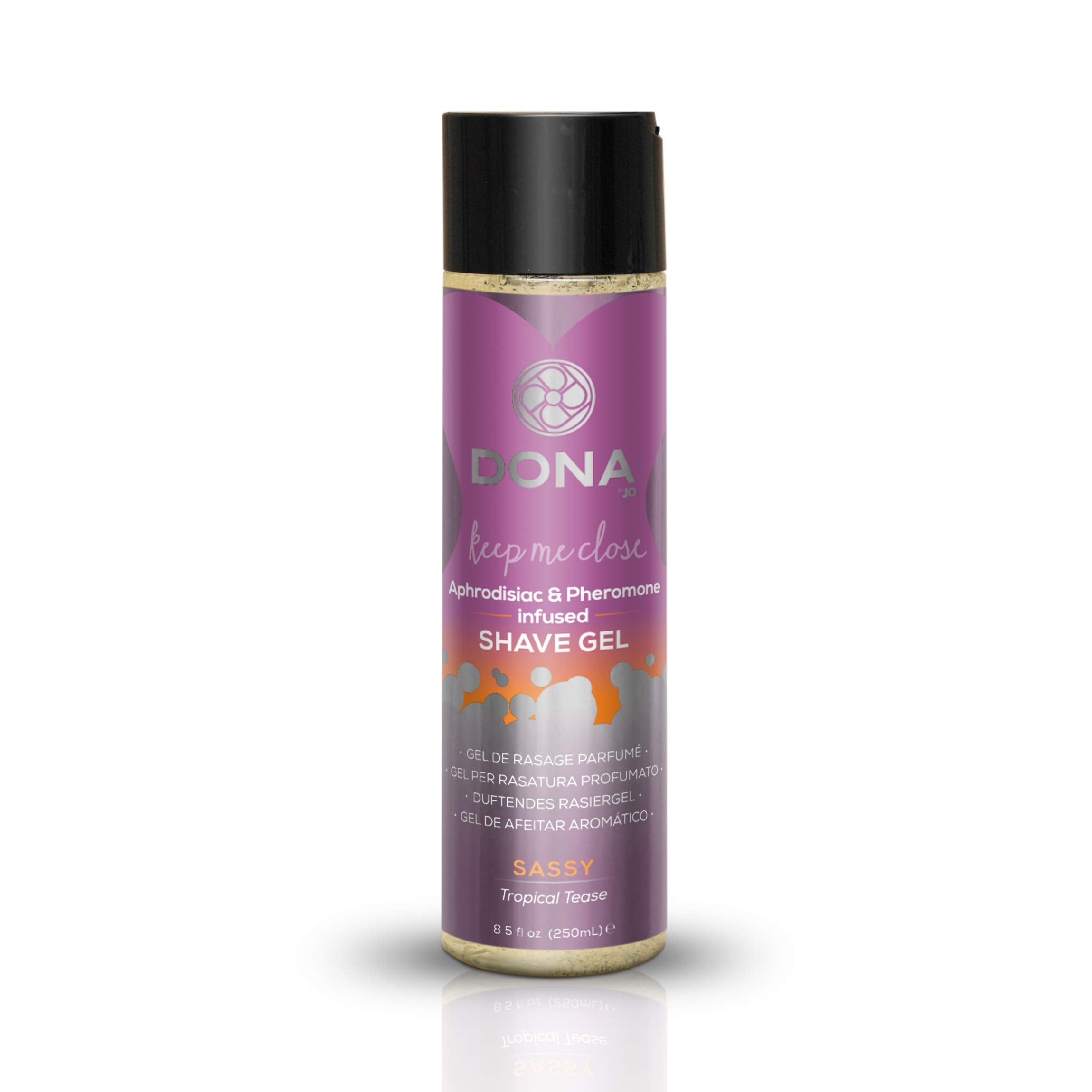 Dona Shave Gel Sassy Tropical Tease, 8.5 Ounce