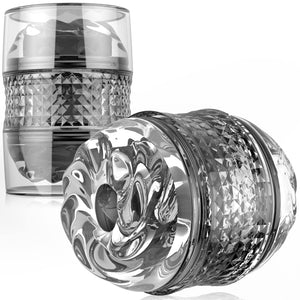 Manual Sucking Male Adult Sex Toys, Penis Stroker,Open Ended Male Masturbator Pocket Pussy Sleeve for Men,Masturbation Cup for M