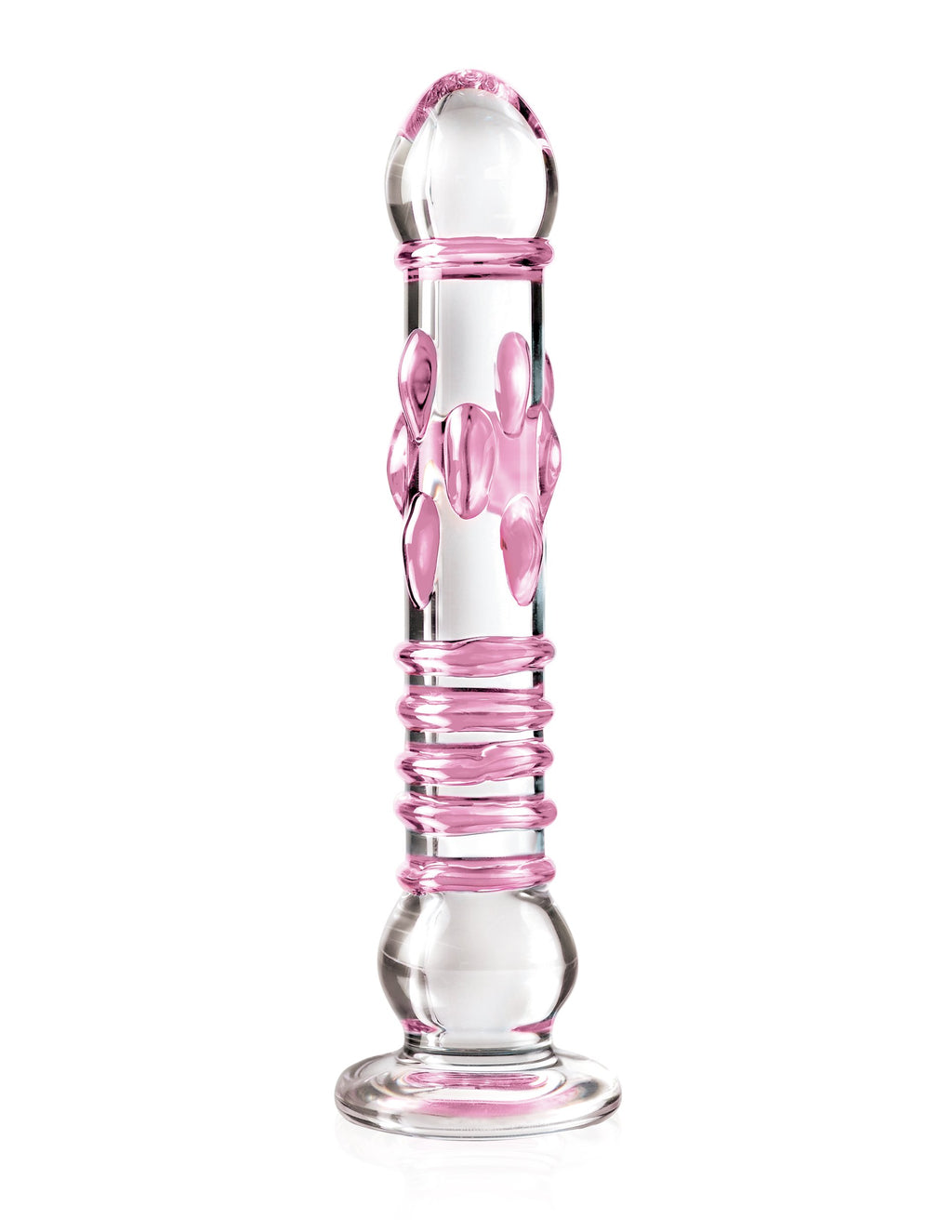 Icicles #6 Hand Blown Glass Massager