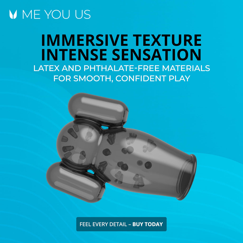Me You Us Dual Power Vibr Masturb Sleeve